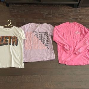 zeta tau alpha shirt bundle